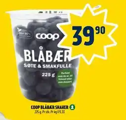 Coop Prix COOP BLÅBÆR SHAKER tilbud
