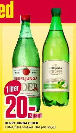 Europris HERRLJUNGA CIDER tilbud
