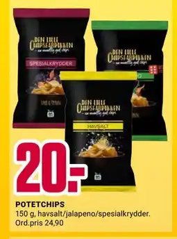 Europris POTETCHIPS tilbud