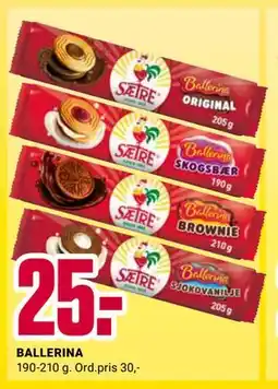 Europris BALLERINA tilbud