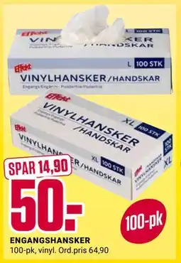 Europris ENGANGSHANSKER tilbud