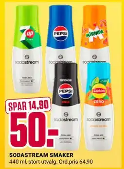 Europris SODASTREAM SMAKER tilbud