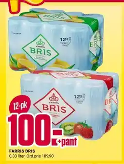 Europris FARRIS BRIS tilbud
