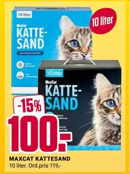 Europris MAXCAT KATTESAND tilbud