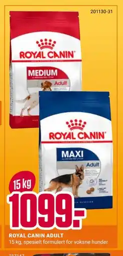 Europris ROYAL CANIN ADULT tilbud