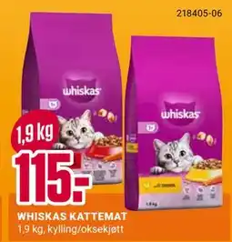 Europris WHISKAS KATTEMAT tilbud
