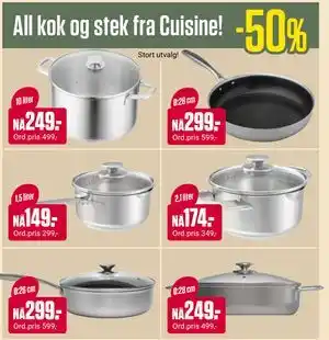 All kok og stek fra Cuisine!