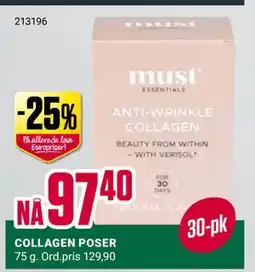 Europris COLLAGEN POSER tilbud