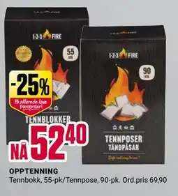 Europris OPPTENNING tilbud