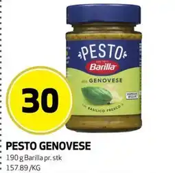 Bunnpris PESTO GENOVESE tilbud
