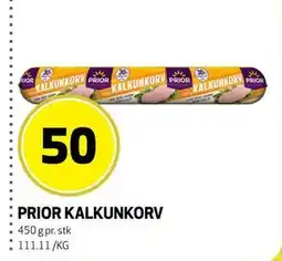 Bunnpris PRIOR KALKUNKORV tilbud