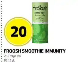 Bunnpris FROOSH SMOOTHIE IMMUNITY tilbud