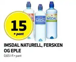Bunnpris IMSDAL NATURELL, FERSKEN OG EPLE tilbud