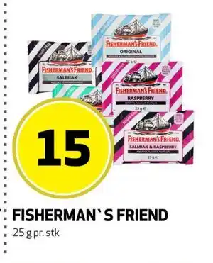 Bunnpris FISHERMAN'S FRIEND tilbud