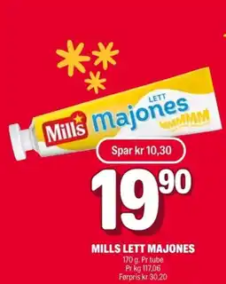 Coop Extra Mills Lett majones tilbud