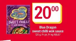 Coop Extra Blue Dragon sweet chilli wok sauce tilbud