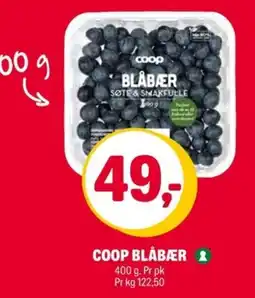 Coop Extra Coop blåbær tilbud
