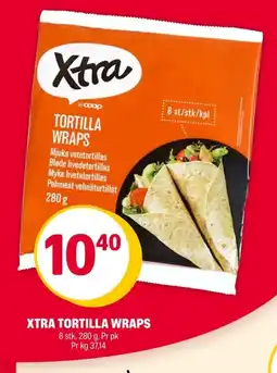 Coop Extra Xtra Tortilla wraps tilbud