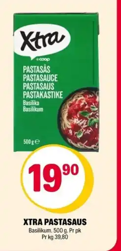 Coop Extra Xtra Pastasaus tilbud
