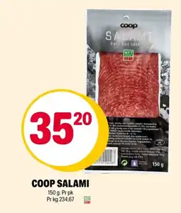 Coop Extra Coop salami tilbud