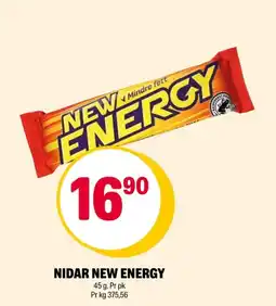 Coop Extra Nidar New energy tilbud