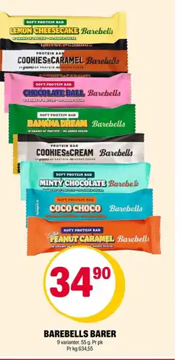 Coop Extra Barebells barer tilbud