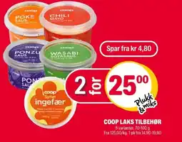 Coop Extra Coop laks tilbehør tilbud