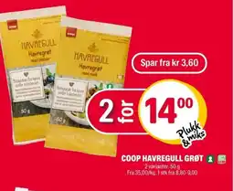Coop Extra Coop havregull grøt tilbud