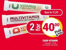 Coop Extra Coop vitamin tilbud
