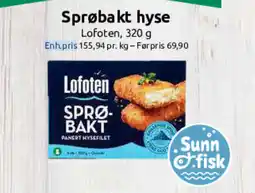 Nærbutikken Lofoten Sprøbakt hyse tilbud