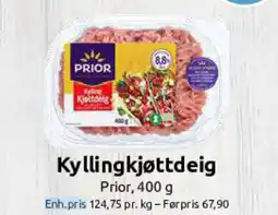 Nærbutikken Prior Kyllingkjøttdeig tilbud