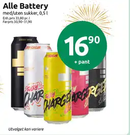 Nærbutikken Alle Battery tilbud