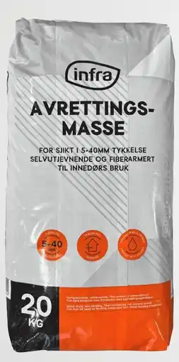 Coop Byggmix Infra Avrettingsmasse tilbud