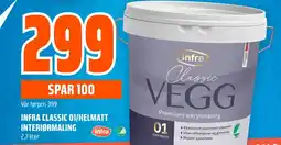 Coop Obs Infra Classic 01/helmatt interiørmaling tilbud