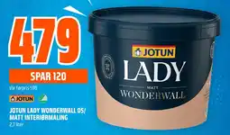 Coop Obs Jotun Lady wonderwall 05/ matt interiørmaling tilbud