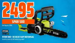 Coop Obs RYOBI One+ RCS1830-140P Motorsag tilbud