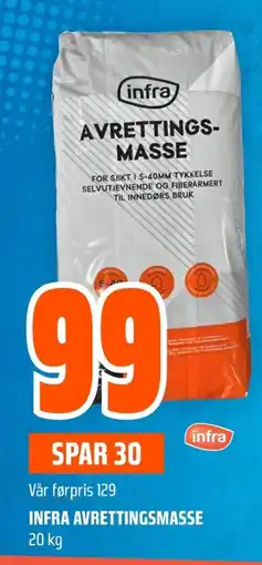 Coop Obs Infra Avrettingsmasse tilbud