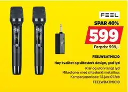 POWER FEELWBATMIC10 tilbud