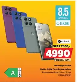 POWER moto edge 60 Pro tilbud