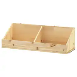 IKEA Ivar Kassehylle med avdeler, furu, 83x30x25 cm tilbud
