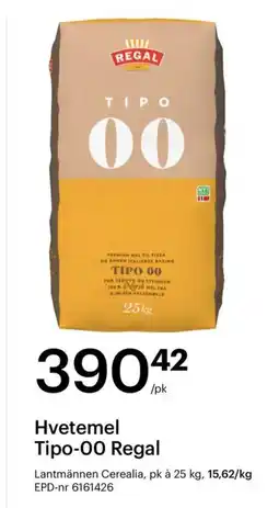 Storcash Hvetemel Tipo-00 Regal tilbud