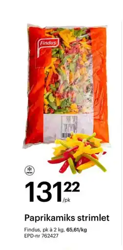Storcash Findus Paprikamiks strimlet tilbud