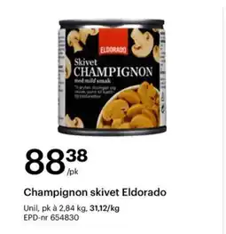 Storcash Champignon skivet Eldorado tilbud
