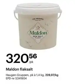 Storcash Maldon flaksalt tilbud