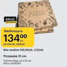 Storcash Pizzaeske tilbud