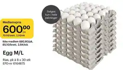 Storcash Egg M/L tilbud
