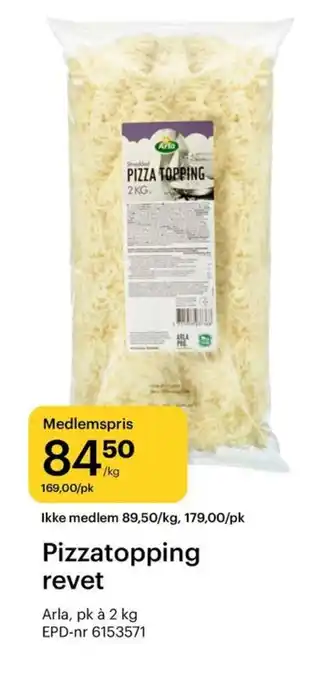 Storcash Arla Pizzatopping revet tilbud