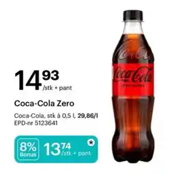Storcash Coca-Cola Zero tilbud
