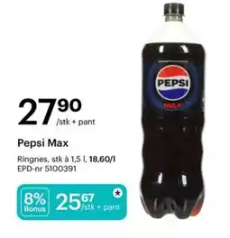 Storcash Pepsi Max tilbud