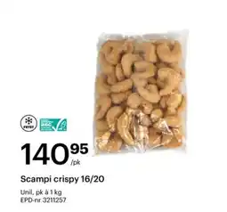 Storcash Scampi crispy 16/20 tilbud